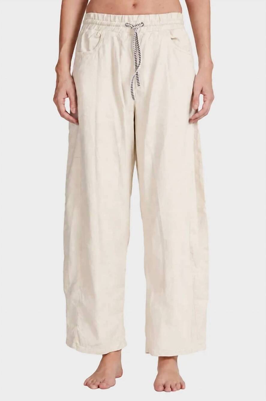 NEW ASKK NY cancun pants in bone